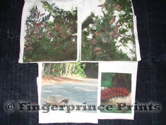 Fingerprince Prints T-Shirts